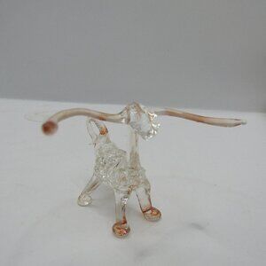 Spun Glass Longhorn Figurine